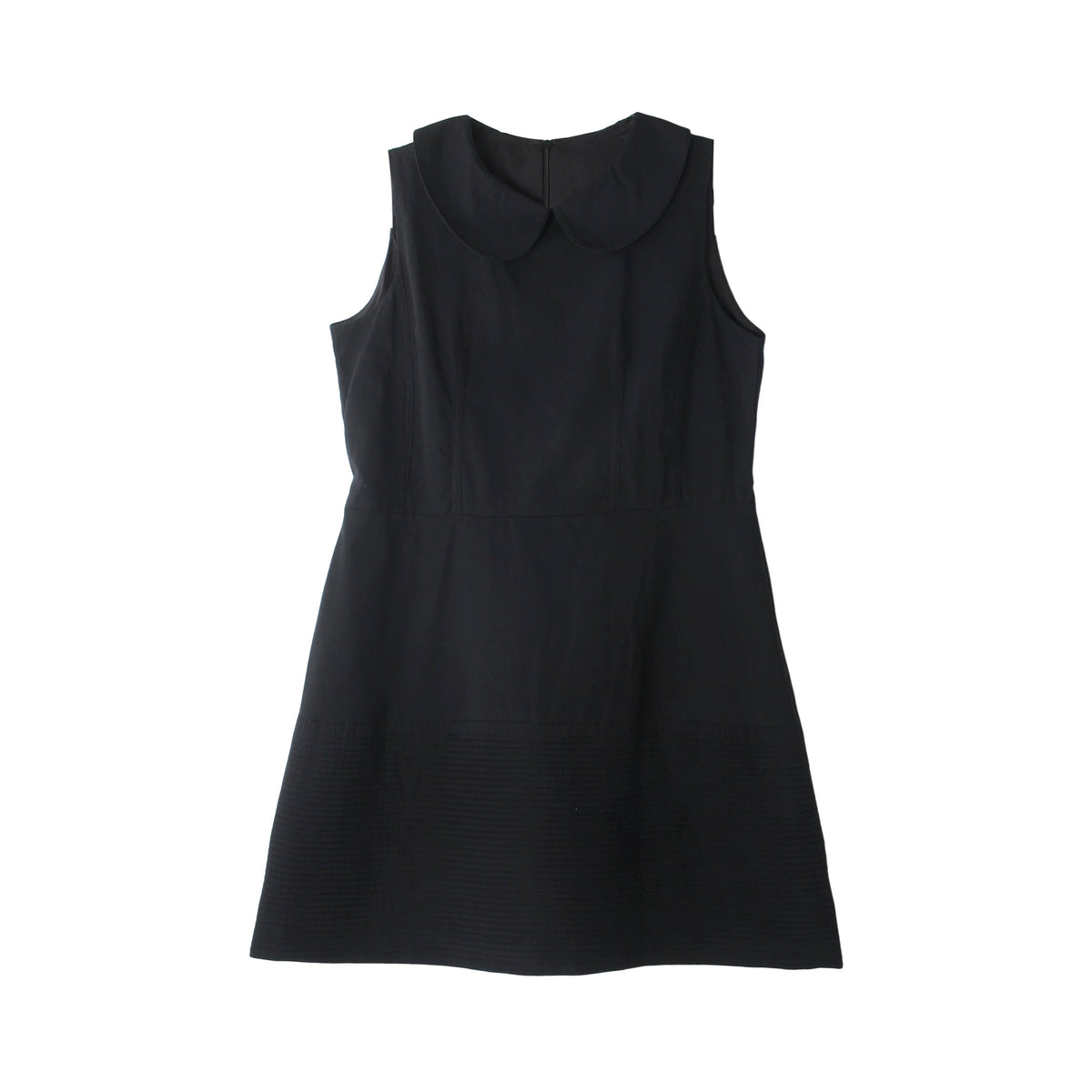【dress】ピーターパンカラーノースリーブワンピース Q8802