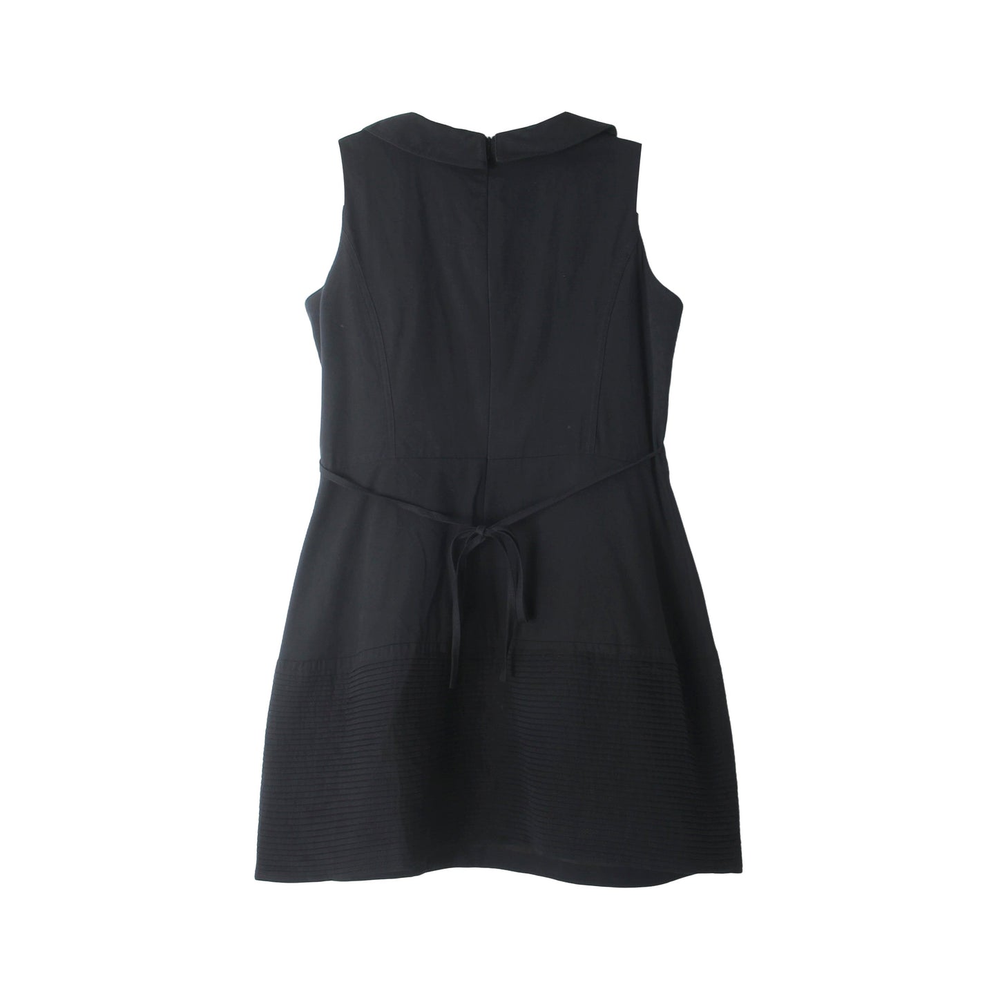 【dress】ピーターパンカラーノースリーブワンピース Q8802