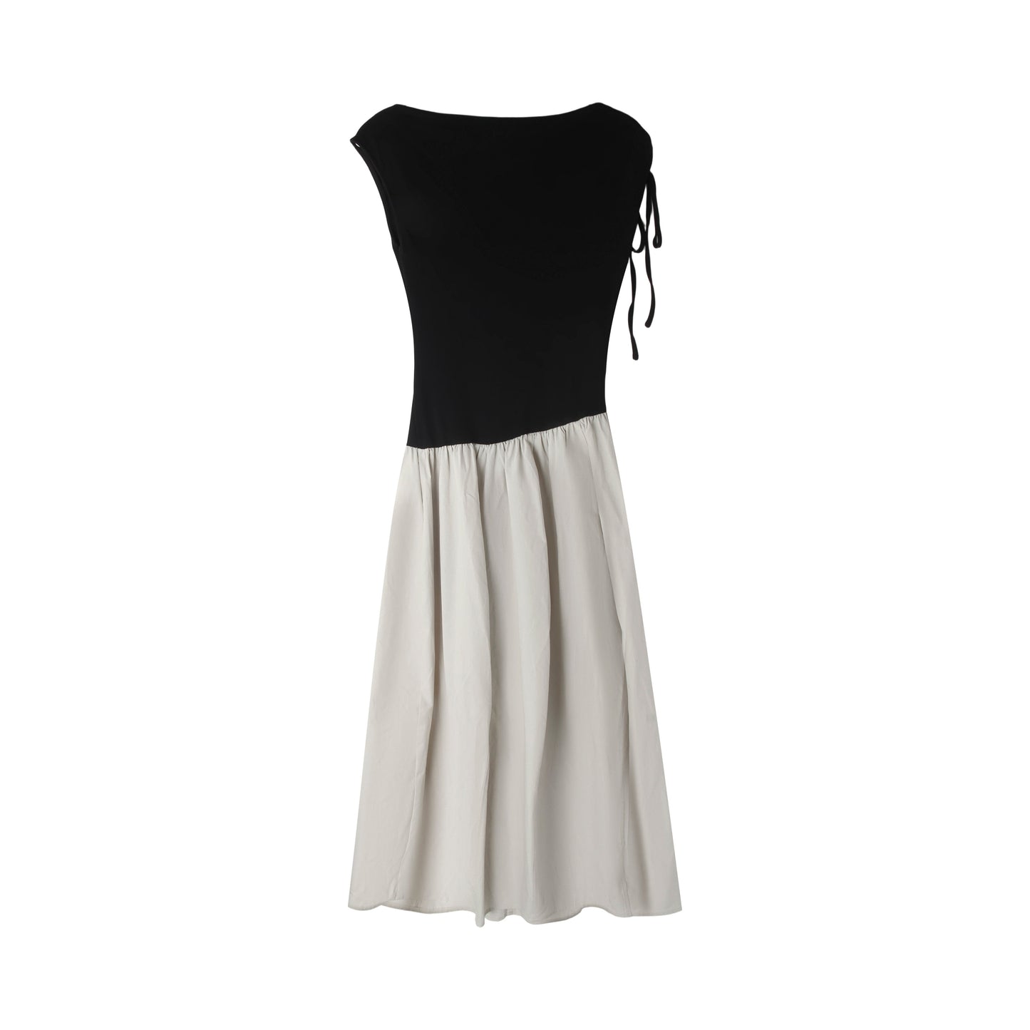 【dress】ドッキングロングワンピース Q8805