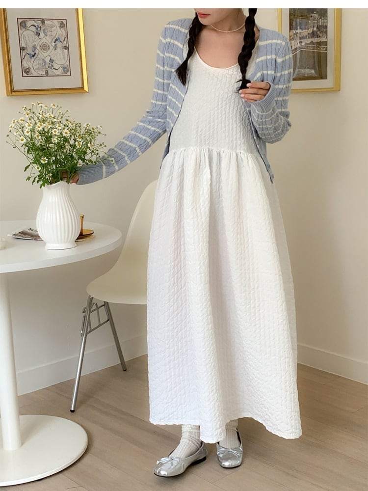 【dress】ノースリーブワンピース　M24622
