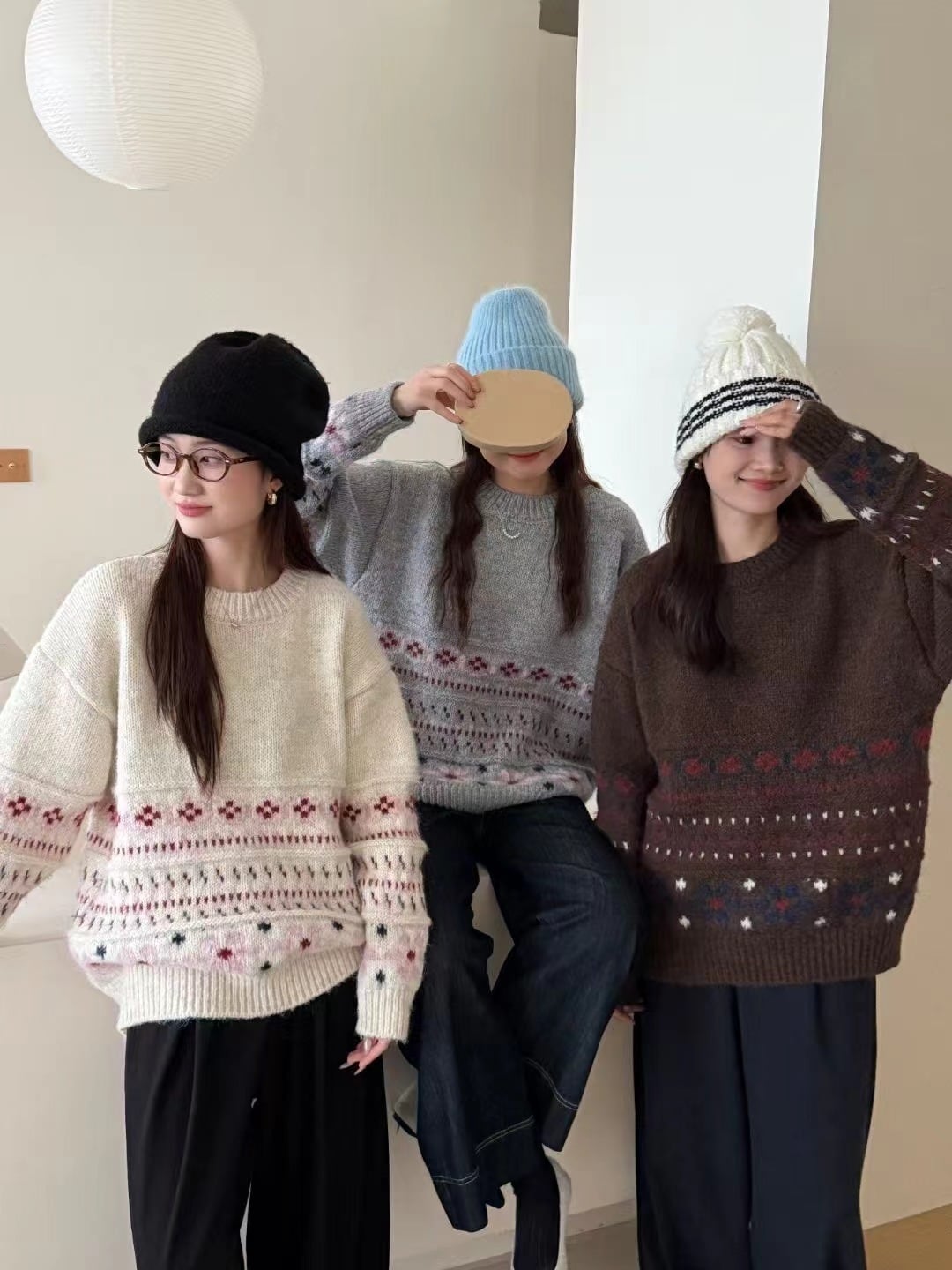 【tops】ニットセーター　M27578