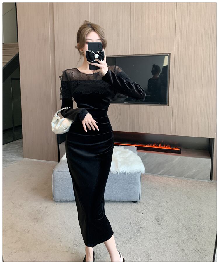 【dress】ドッキングワンピース　M18747