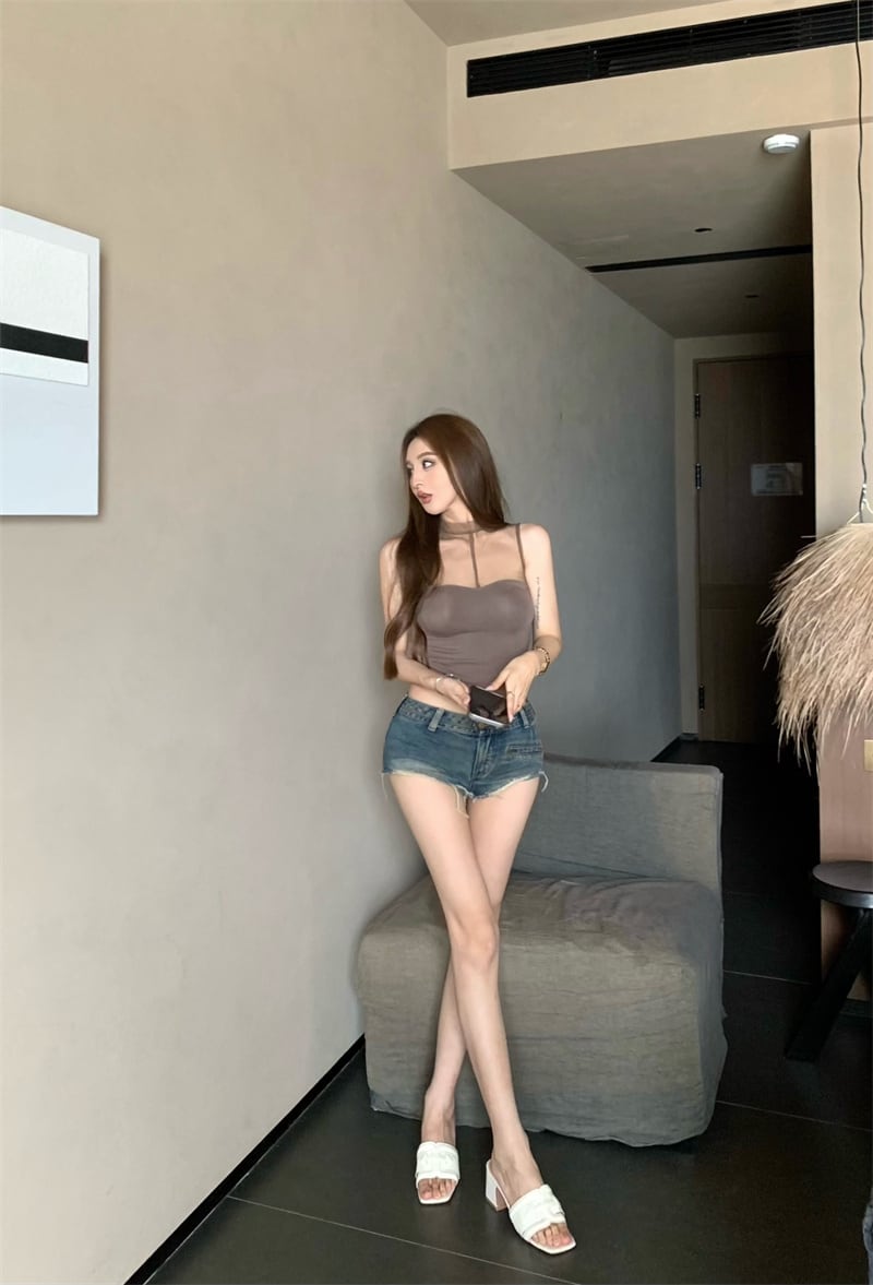 【tops】チュールドッキングトップス　M24540