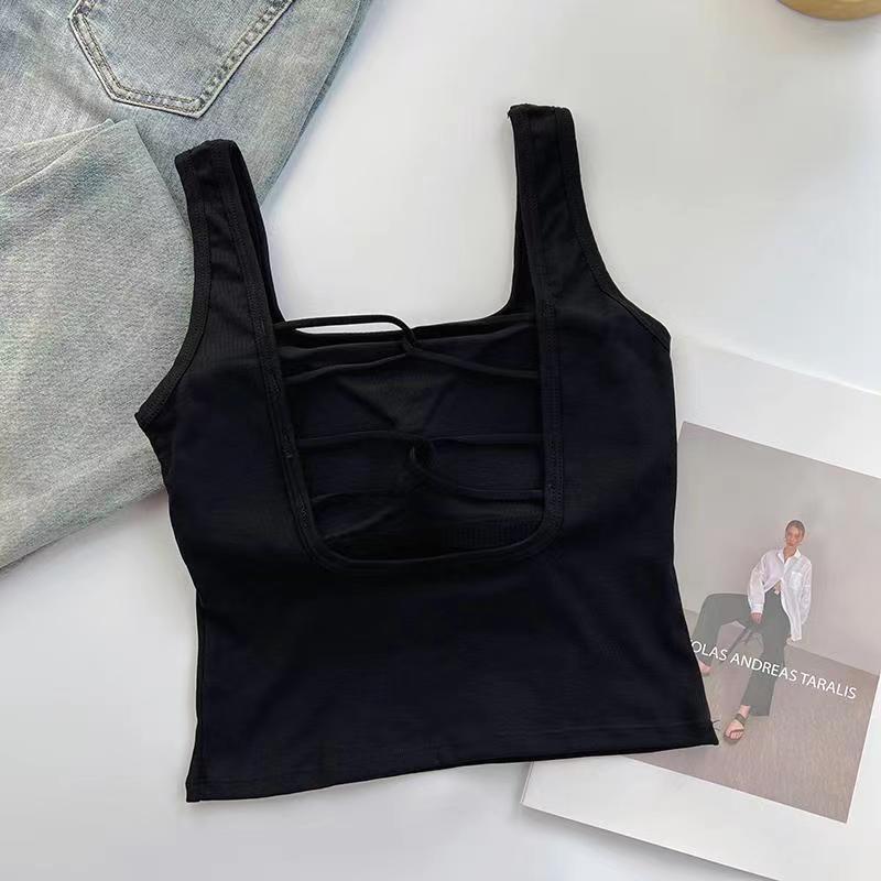 【tops】カップ付きキャミソール　M29519