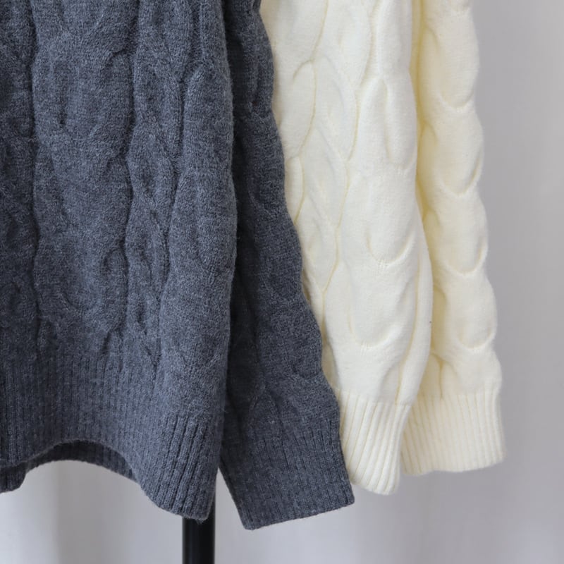 【outer】ニットカーデ　M27040