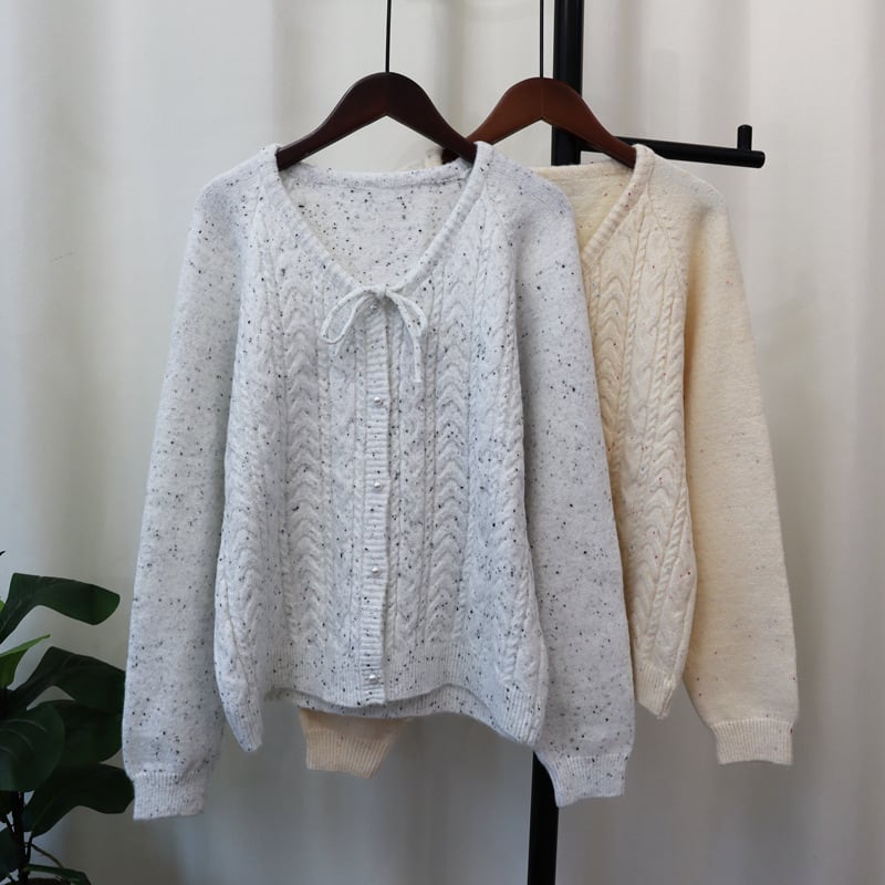 【outer】ニットカーデ　M25395