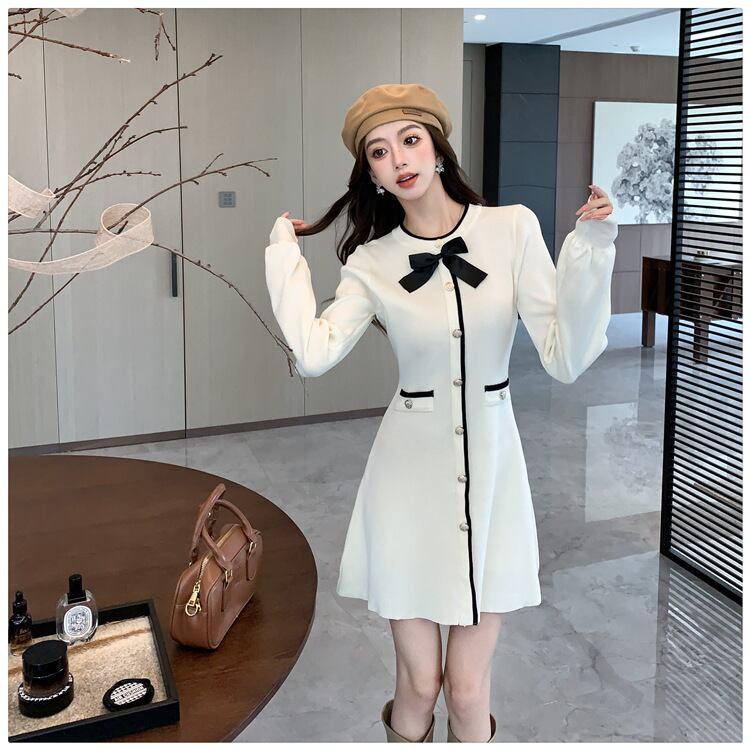 【dress】ニットワンピース　M27006