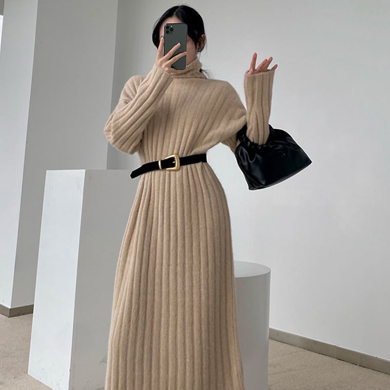 【dress】ニットワンピース　M26200