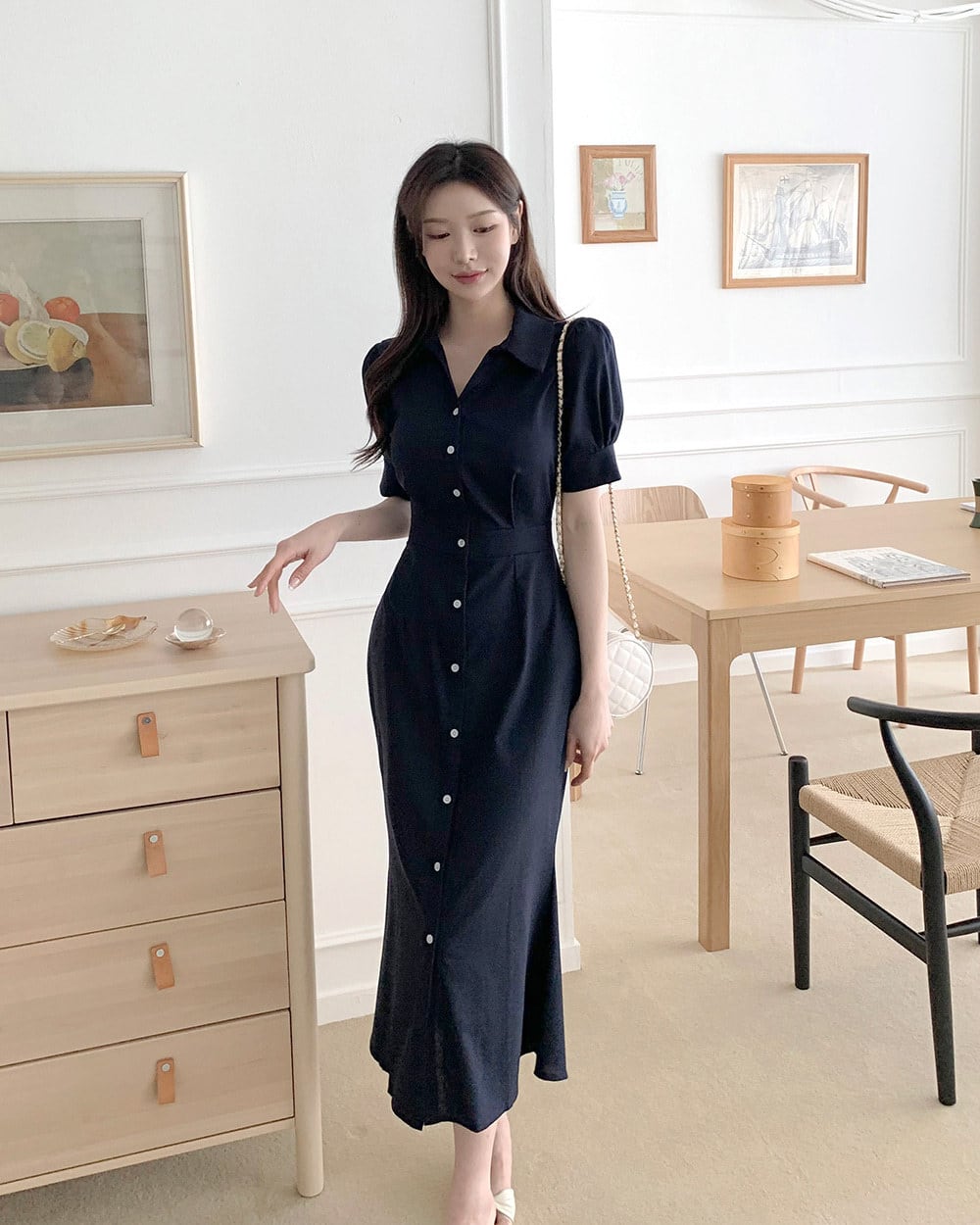 【dress】シャツワンピース　M24721