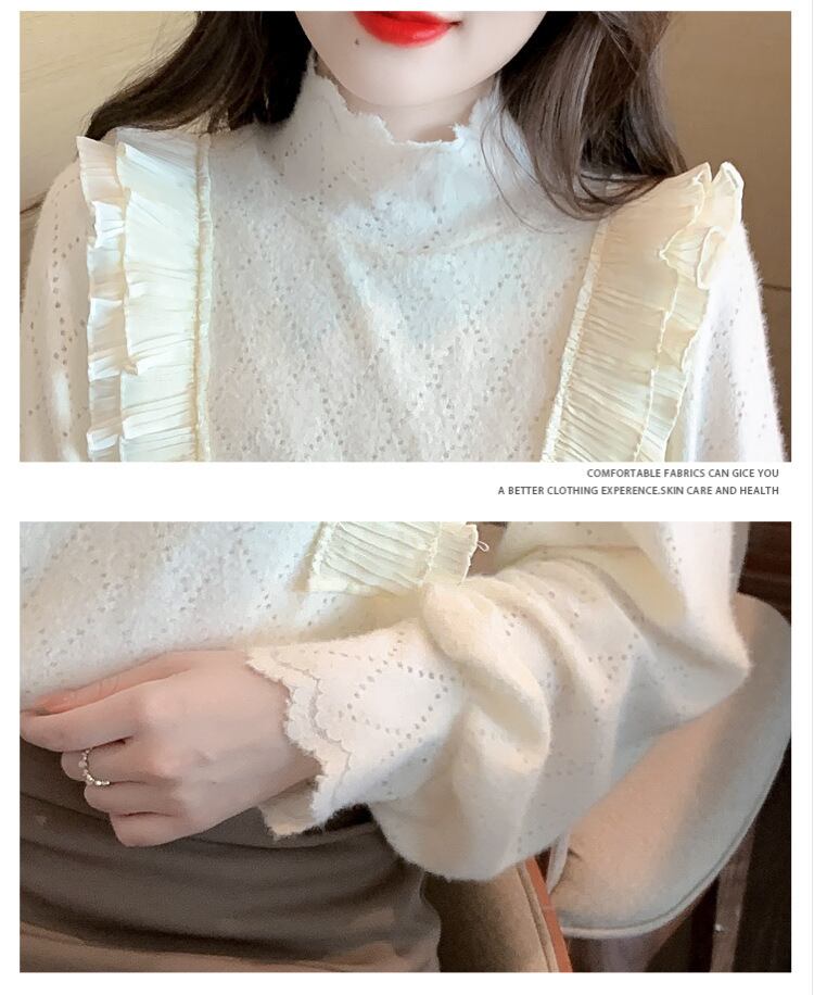 【tops】レースシャツトップス　M28658