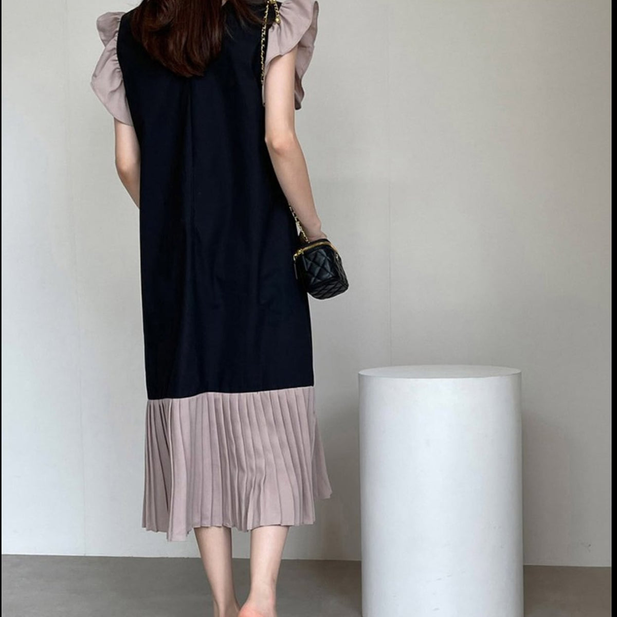 【dress】切り替えワンピース　M24702