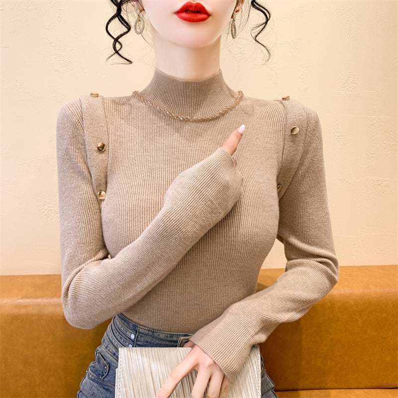 【tops】ニットトップス　M28111