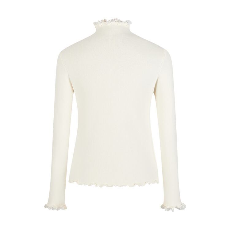 【tops】裹起毛ドッキングトップス　M28639