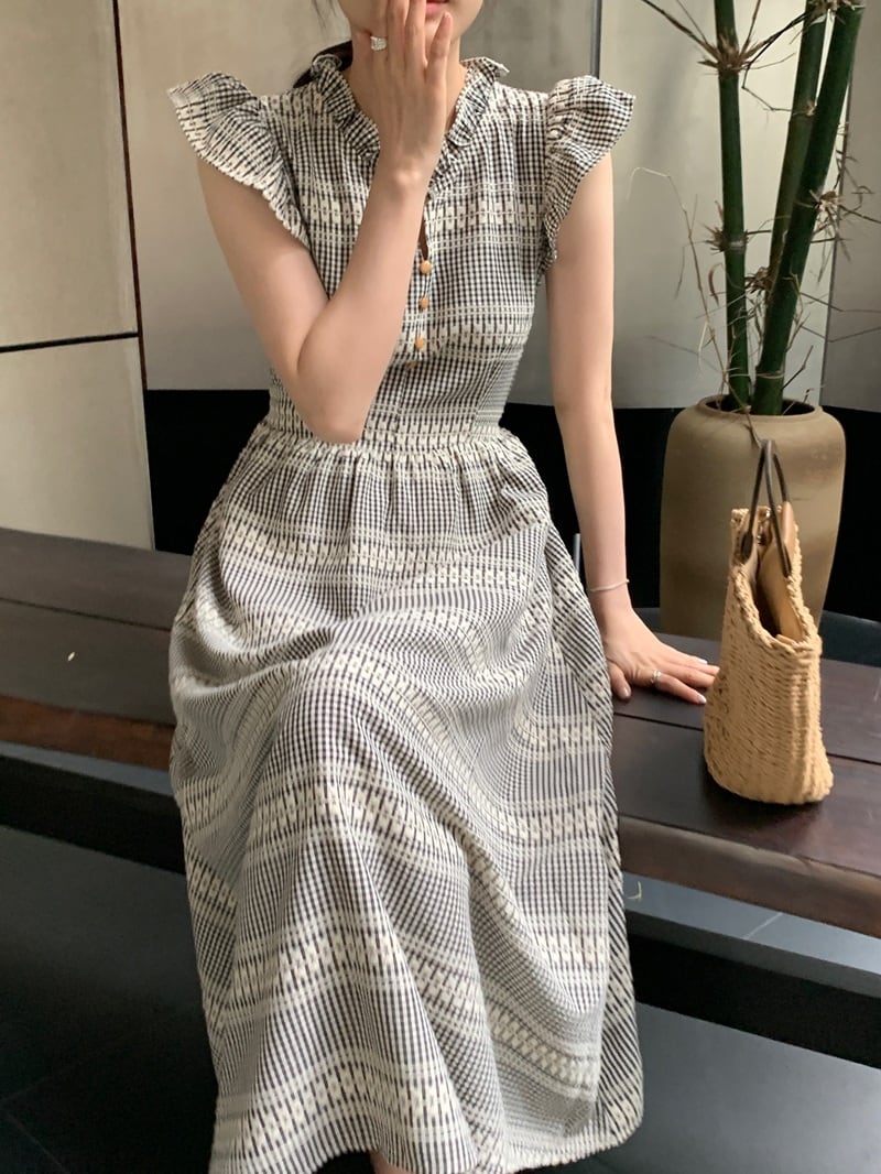 【dress】フリルワンピース　M24461