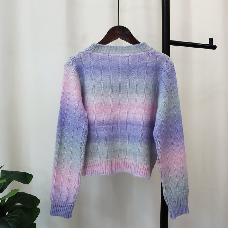 【tops】スパンコールニットセーター　M25739