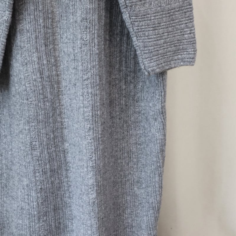 【outer】ロング丈ニットカーデ　M25641