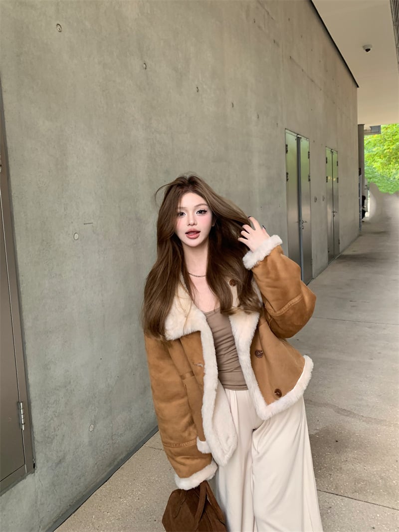 【outer】2WAYショートコート　M28265