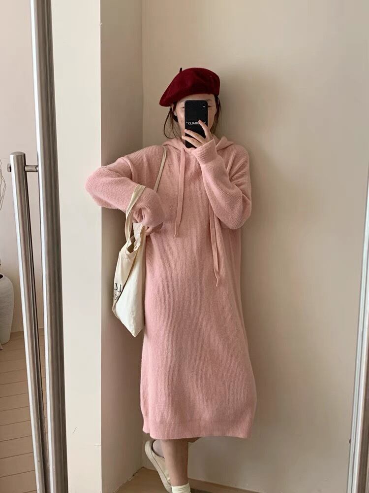 【dress】フード付きワンピース　M19128