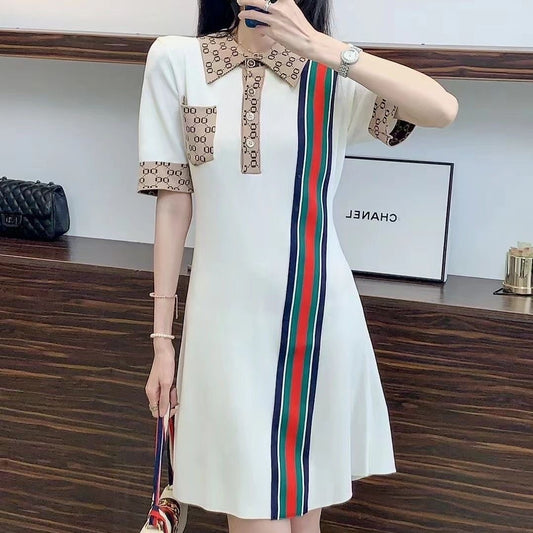 【dress】ノースリーブデートワンピースF7646