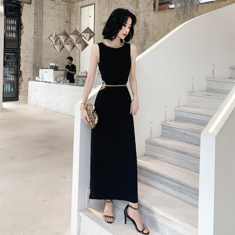 【dress】ウエストカットワンピース　M24191