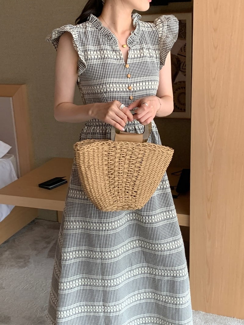 【dress】フリルワンピース　M24461