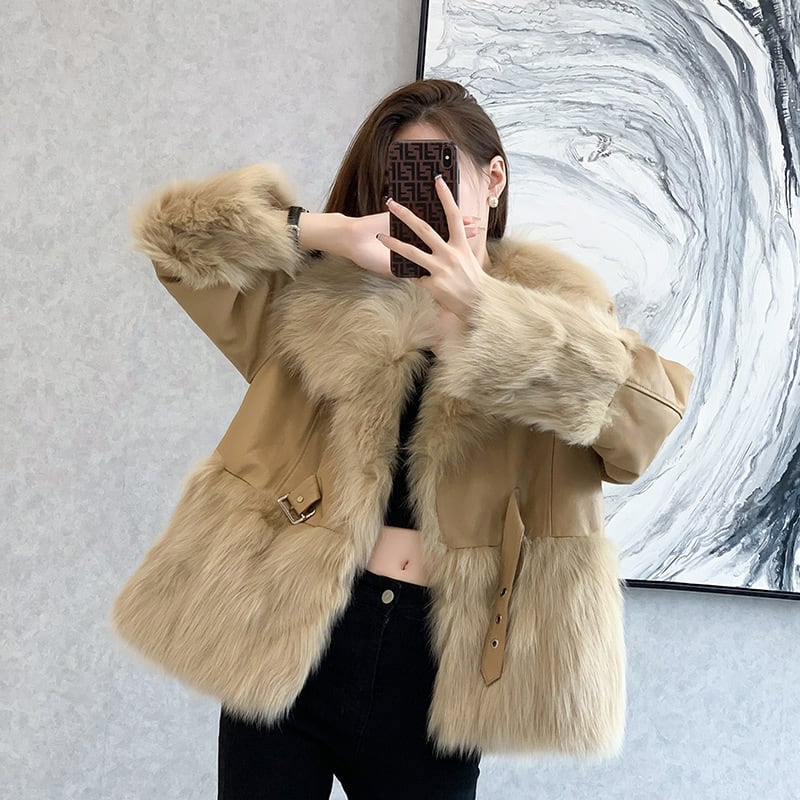 【outer】ファードッキングPUコート　M27198