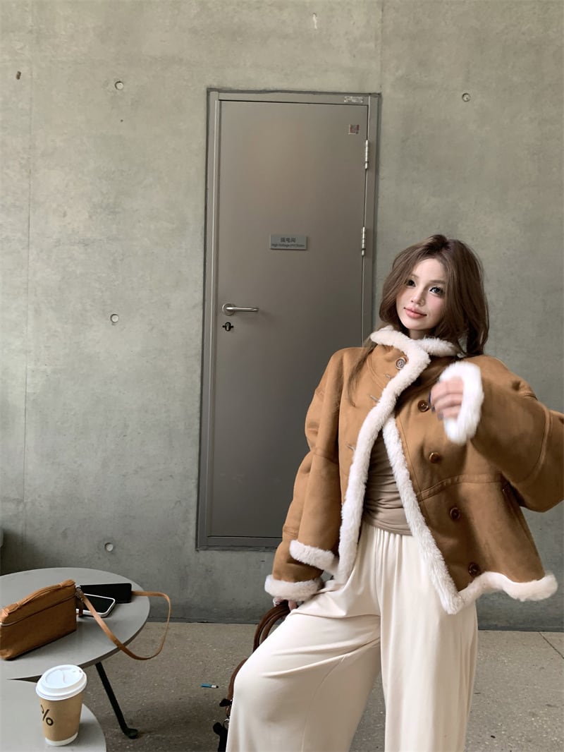 【outer】2WAYショートコート　M28265