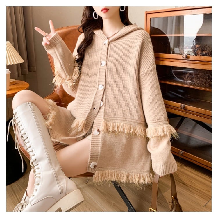 【outer】ニットカーデ　M26028