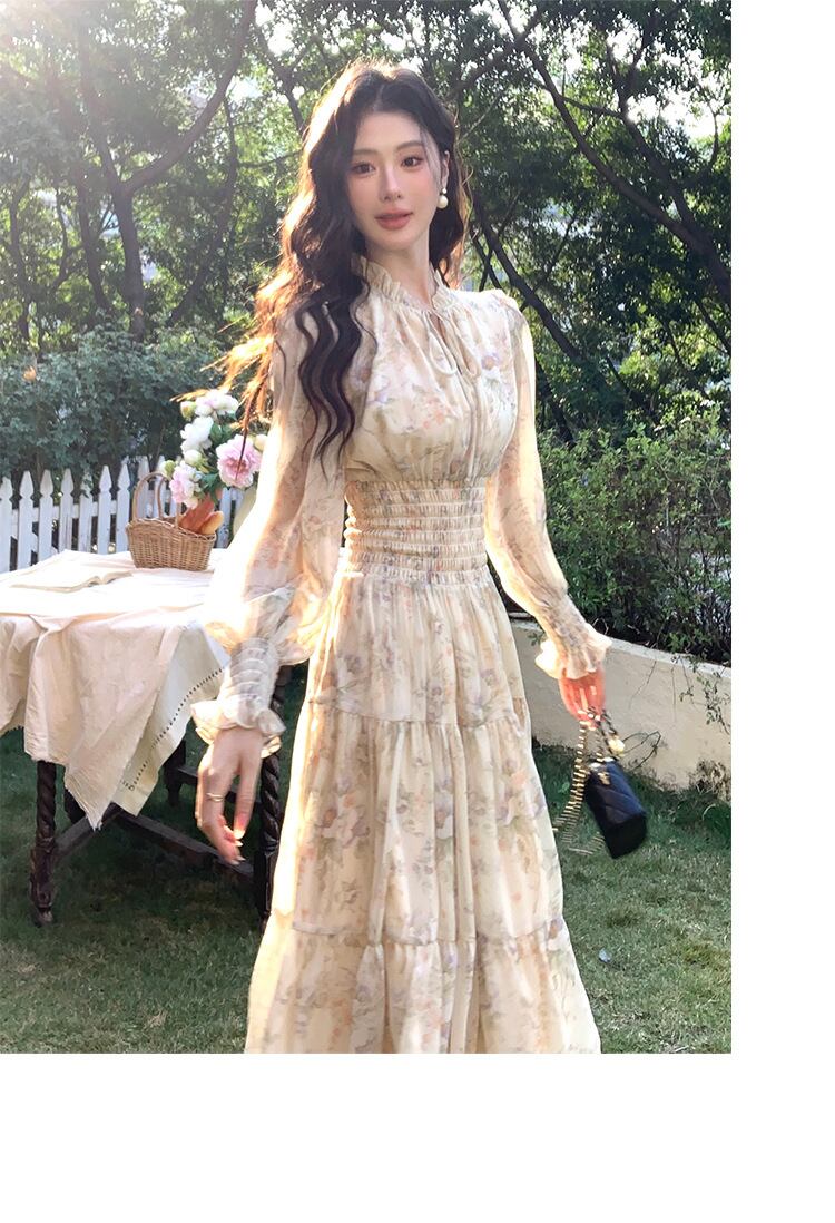 【dress】花柄ワンピース　M29733