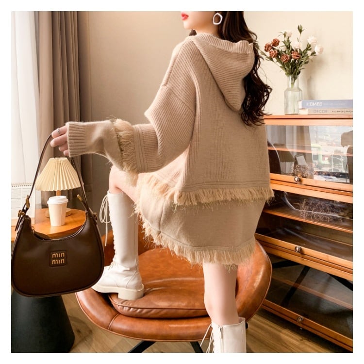 【outer】ニットカーデ　M26028