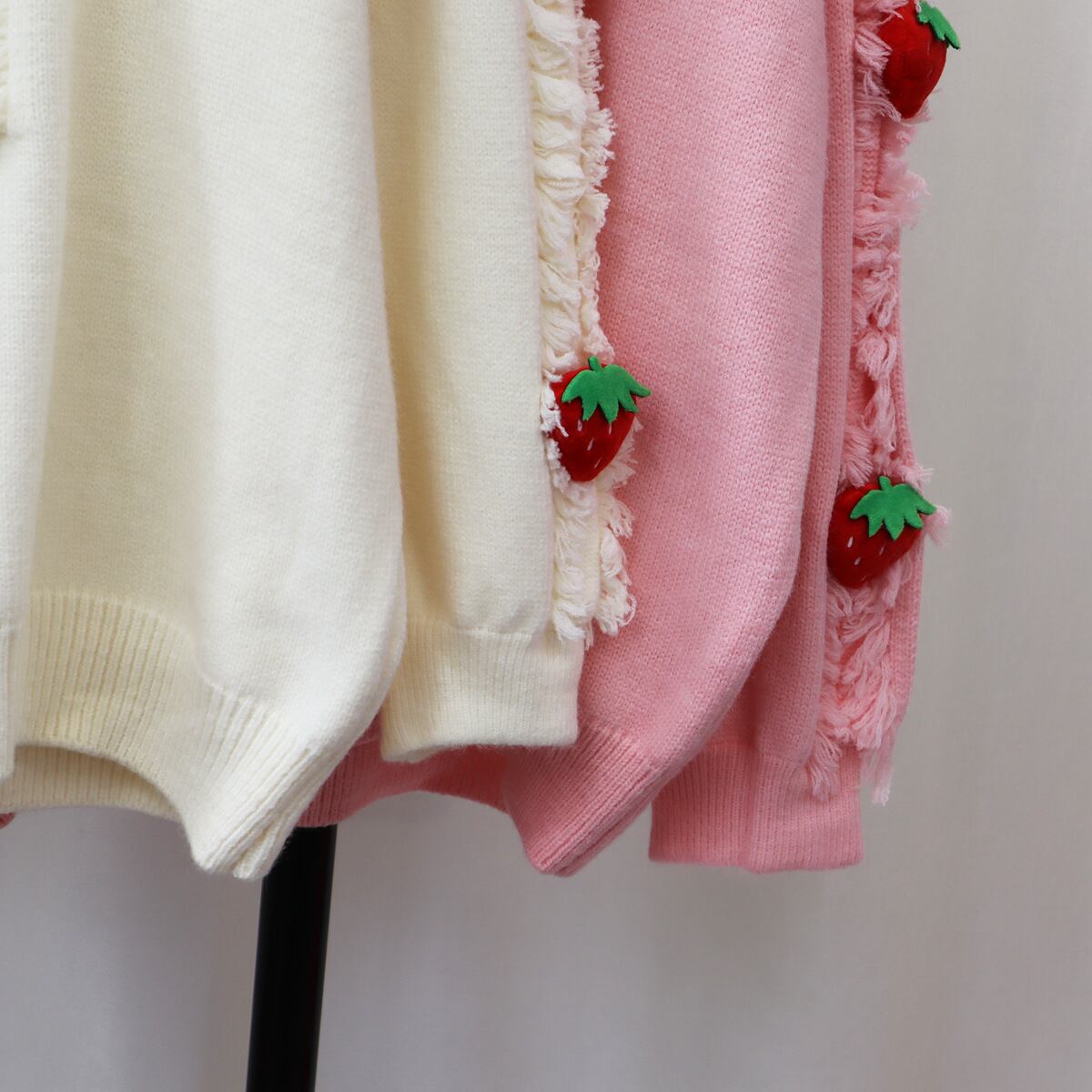 【tops】クルーネックニットセーター　M18922
