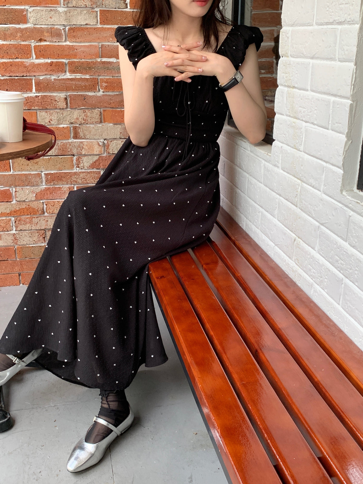【dress】ハート柄ワンピース　M23885
