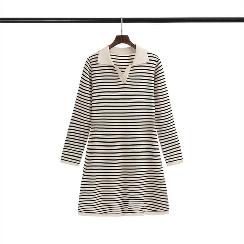 【dress】ボーダー柄ワンピース　M25481