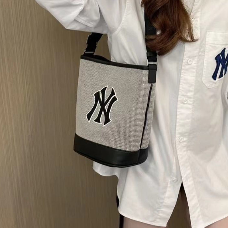 【小物】2色バケツ型バッグF8078