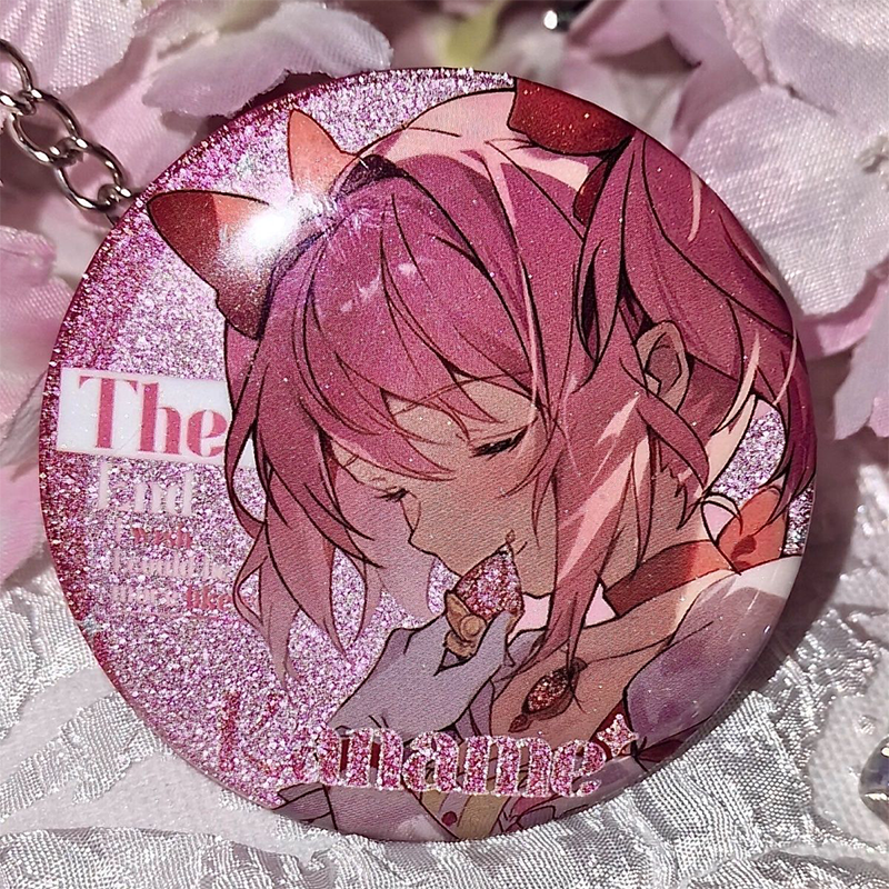 【GOODS】まどマギ 58mm 缶バッジ 鹿目まどか Q2385