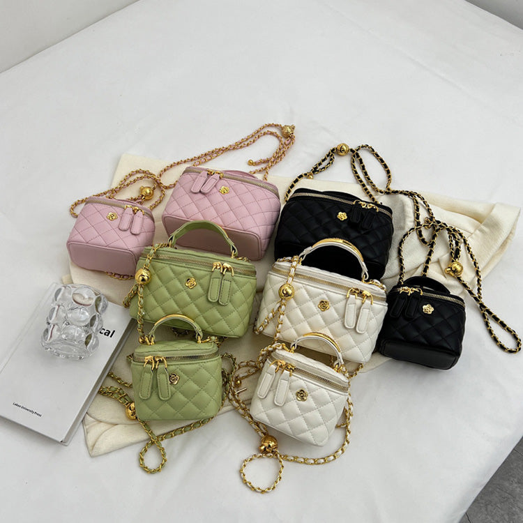 【小物】4色2サイズ選択可バッグF8200