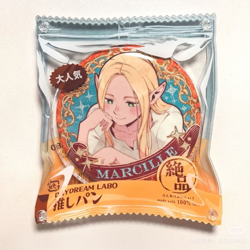 【GOODS】アクリル 推しパン 58MM 缶バッジ ホルダー カバー Q2511