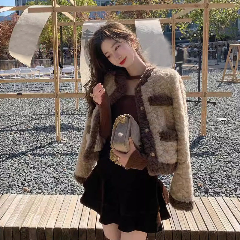 【outer】秋冬ふわふわコートF8403