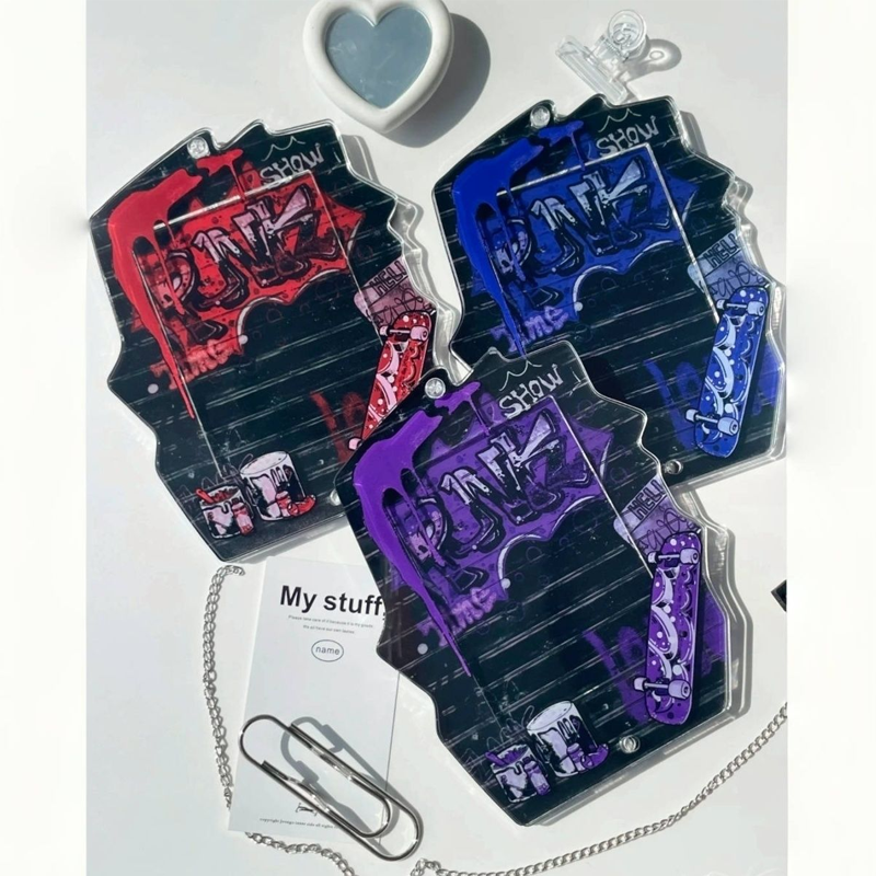 【GOODS】アクリル 落書き  B2サイズ カードケース カバー Q2508