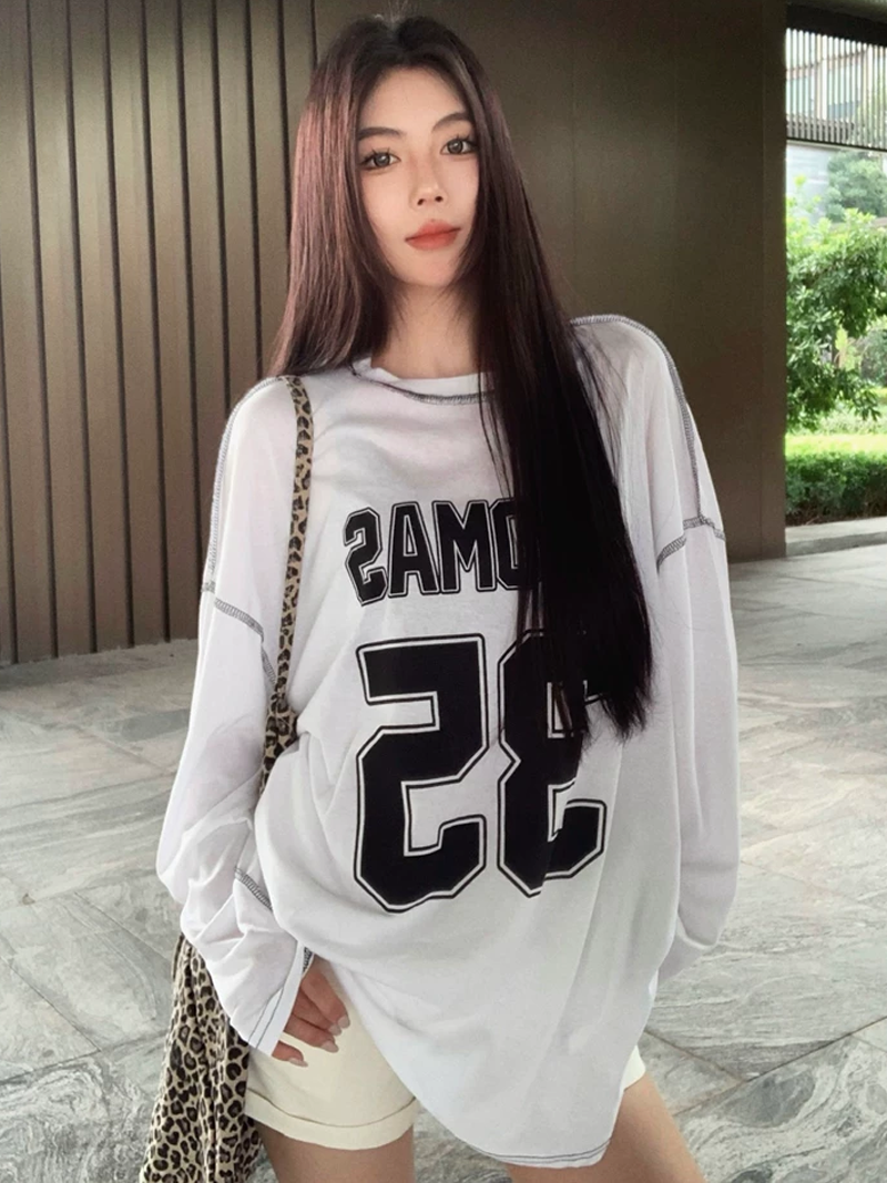 【tops】オーバーサイズTシャツ Q8622