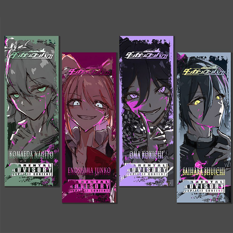 【GOODS】ダンガンロンパ ホログラムチケット 4点セット Q2210