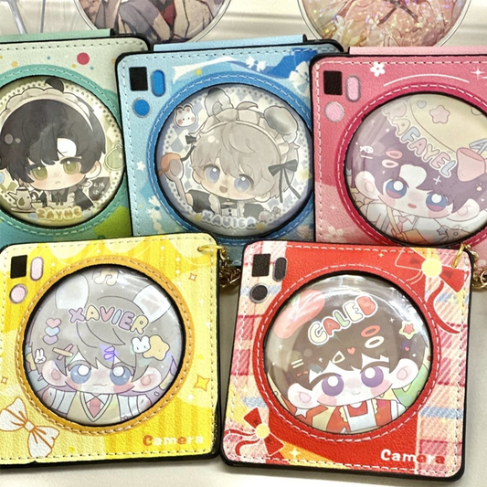 【GOODS】PU カメラ 58MM 缶バッジ ホルダー Q2517