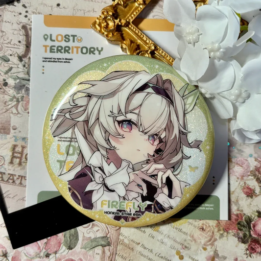 【GOODS】崩壊スターレイル ホタル 58mm 缶バッジ Q2549