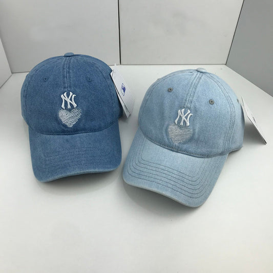 【小物】2色デニムベースボール キャップF7936