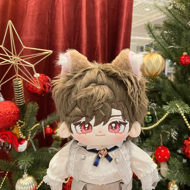 【GOODS】着せ替え  ぬいぐるみ服 猫耳としっぽ セット Q2559