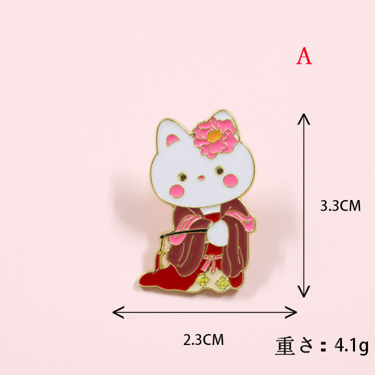 【小物】可愛いブローチF8429