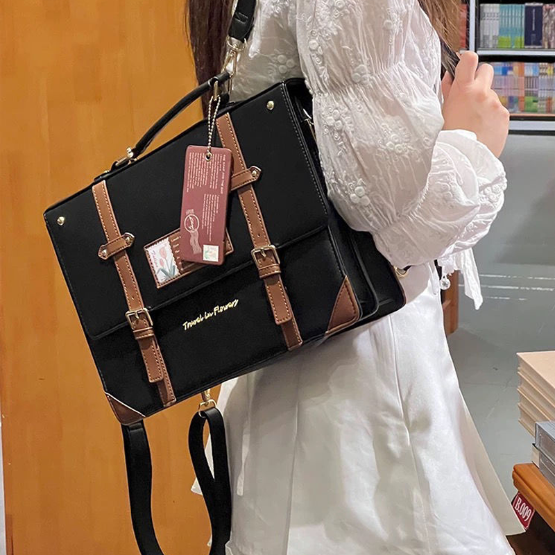 【GOODS】痛バッグ 学生 JK リュックサック 2way Q2491