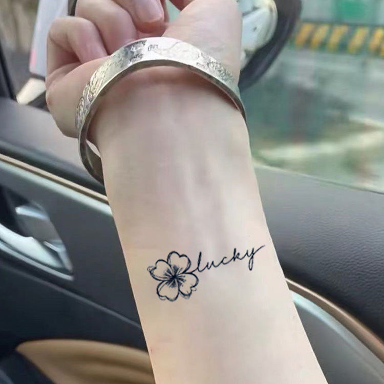 【小物】2週間タトゥーシール4枚花F8130