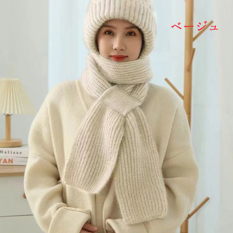 【小物】あったかニット帽子F8267