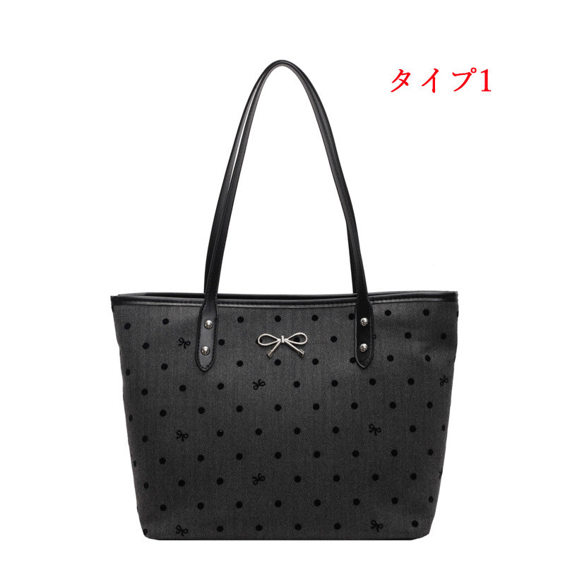 【小物】ボウタイ大容量バッグF8076